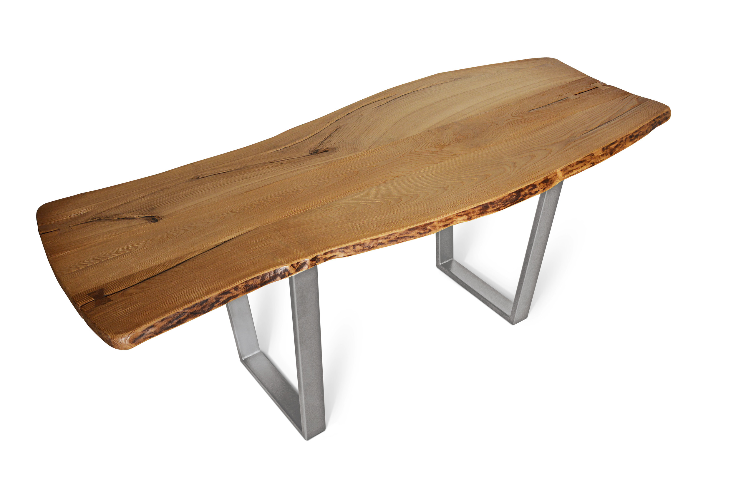 Etz & Steel Chardonnay Live Edge Table Silver Nickel Base 1.jpg