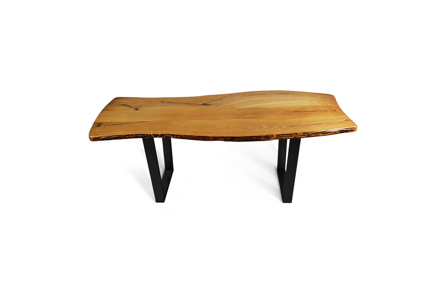 Etz & Steel Chardonnay Live Edge Table Black Base 6.jpg