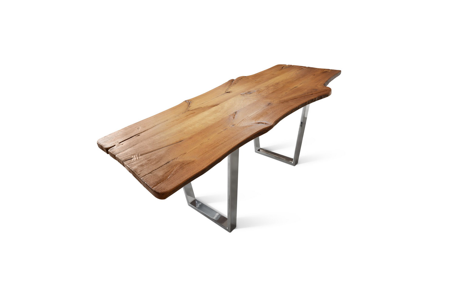 Etz & Steel King Ash Live Edge Table Chrome Base 1.jpg