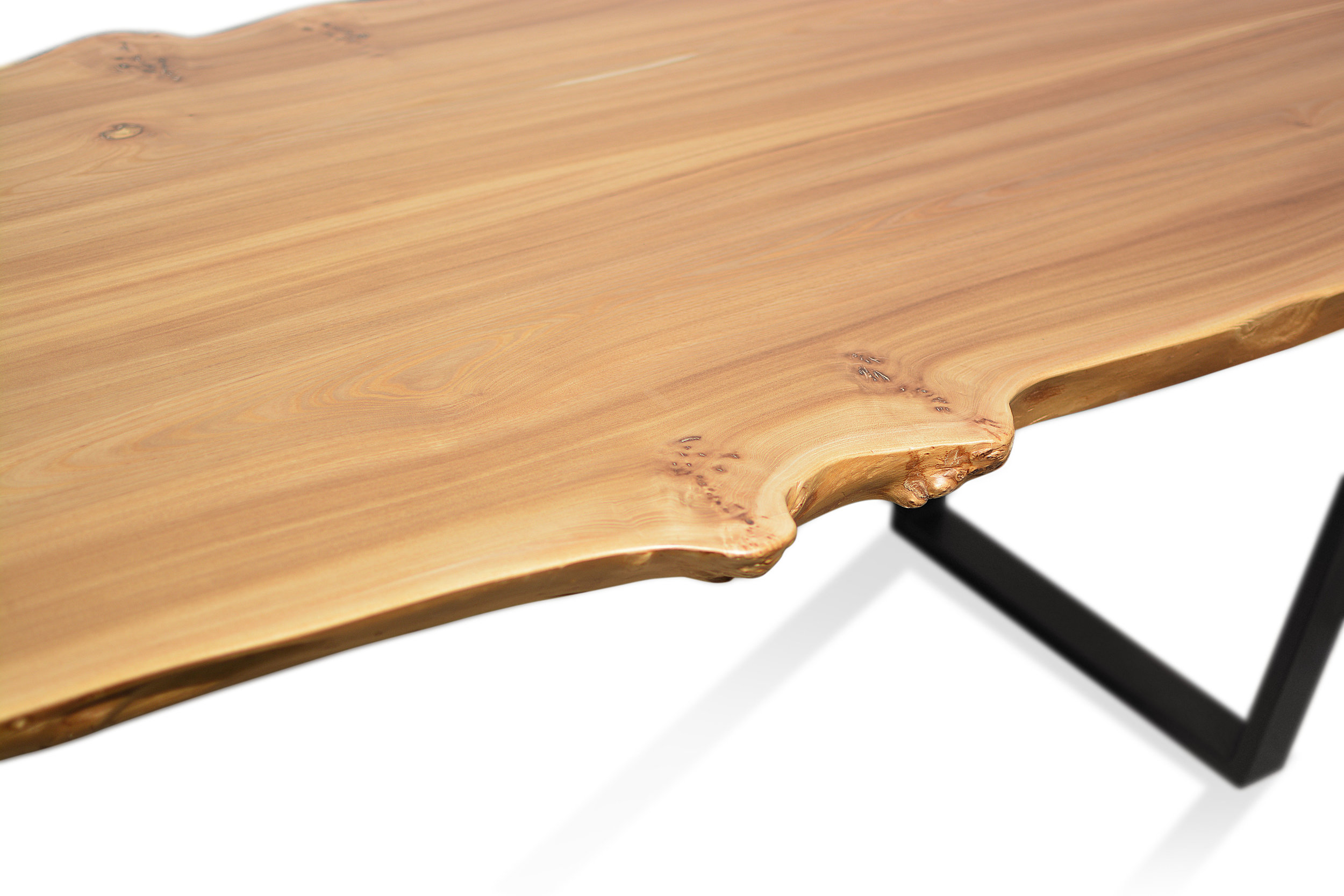 Etz & Steel Wave Live Edge Table Close Up 22.JPG