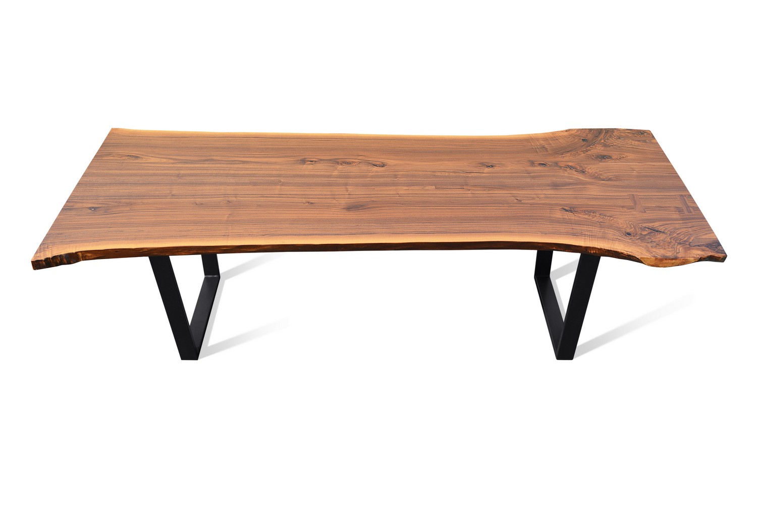 Etz & Steel Hermes Live Edge Walnut Table Black Base 1.jpg