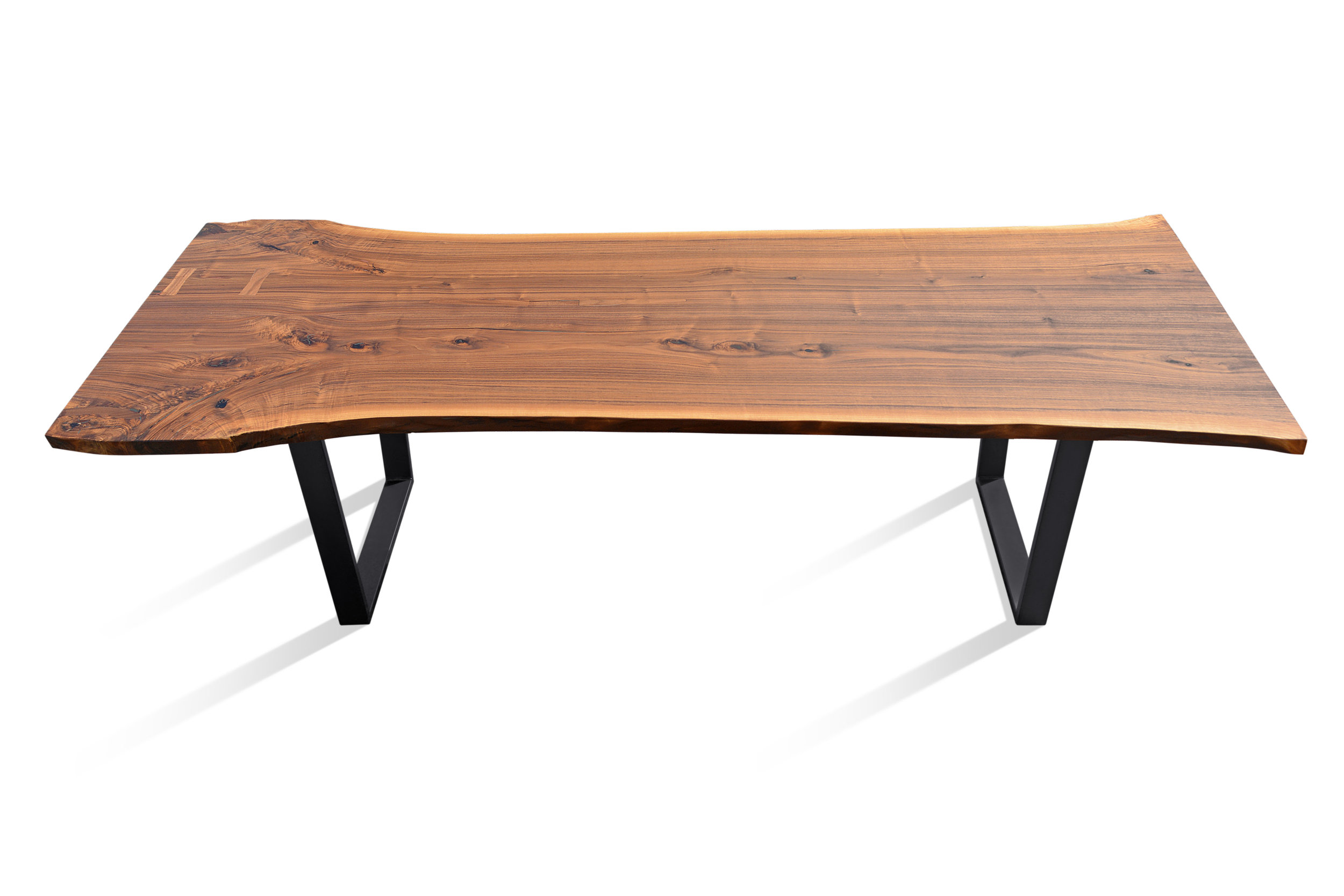 Etz & Steel Hermes Live Edge Walnut Table Black Base 5.JPG