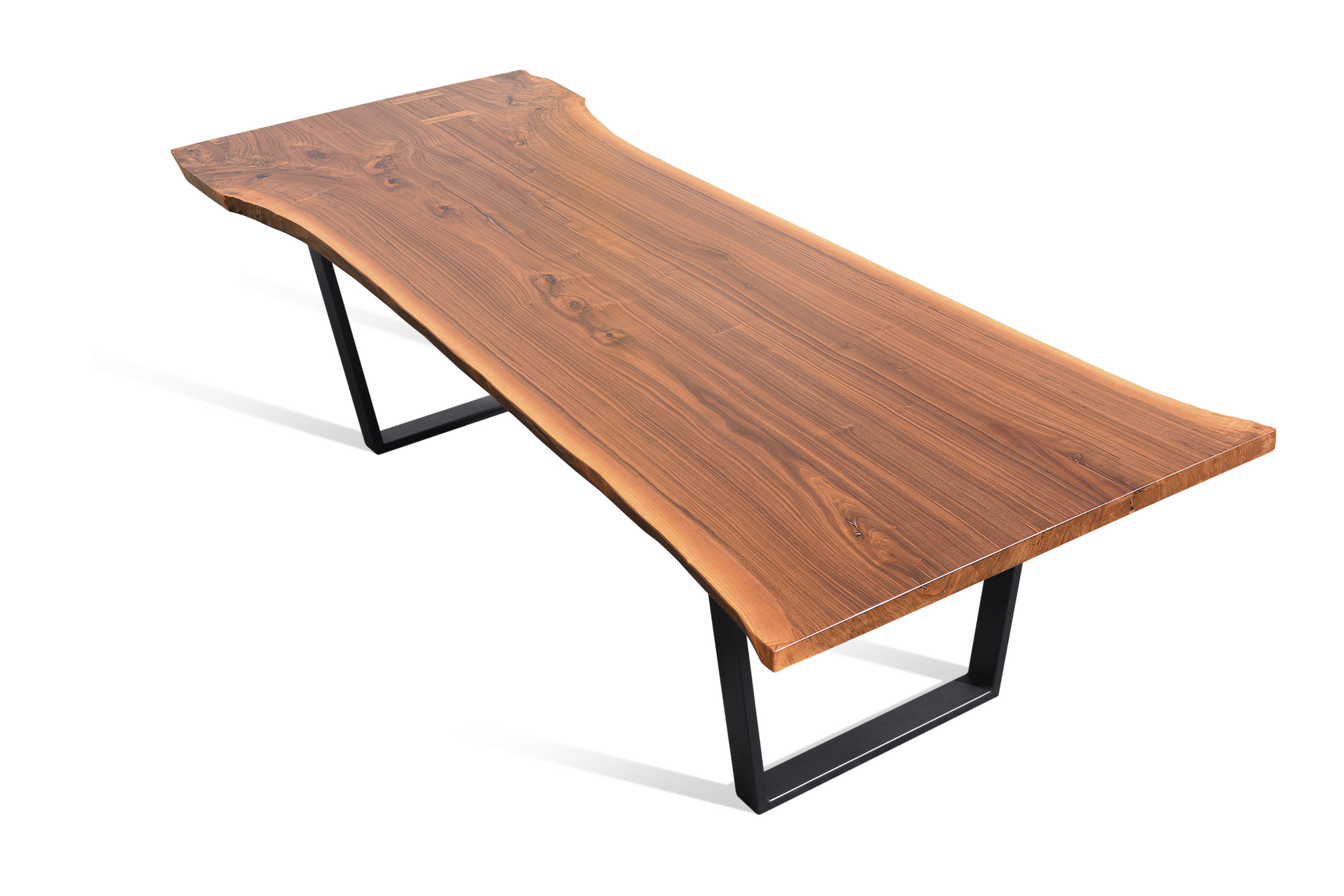 Etz & Steel Hermes Live Edge Walnut Table Black Base 4.JPG