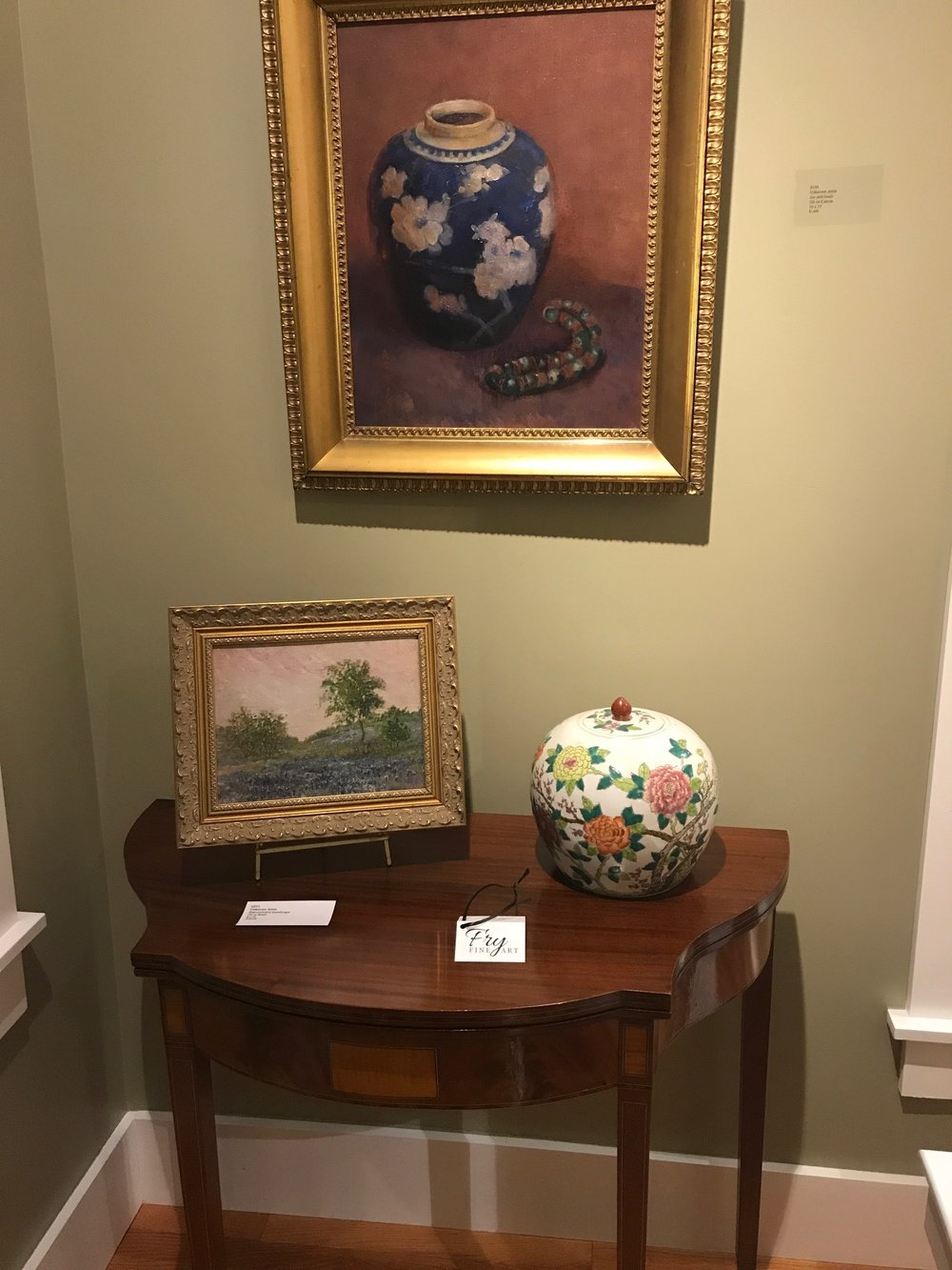 A collection of works from the Fry Fine Art Gallery in Peterborough, NH.