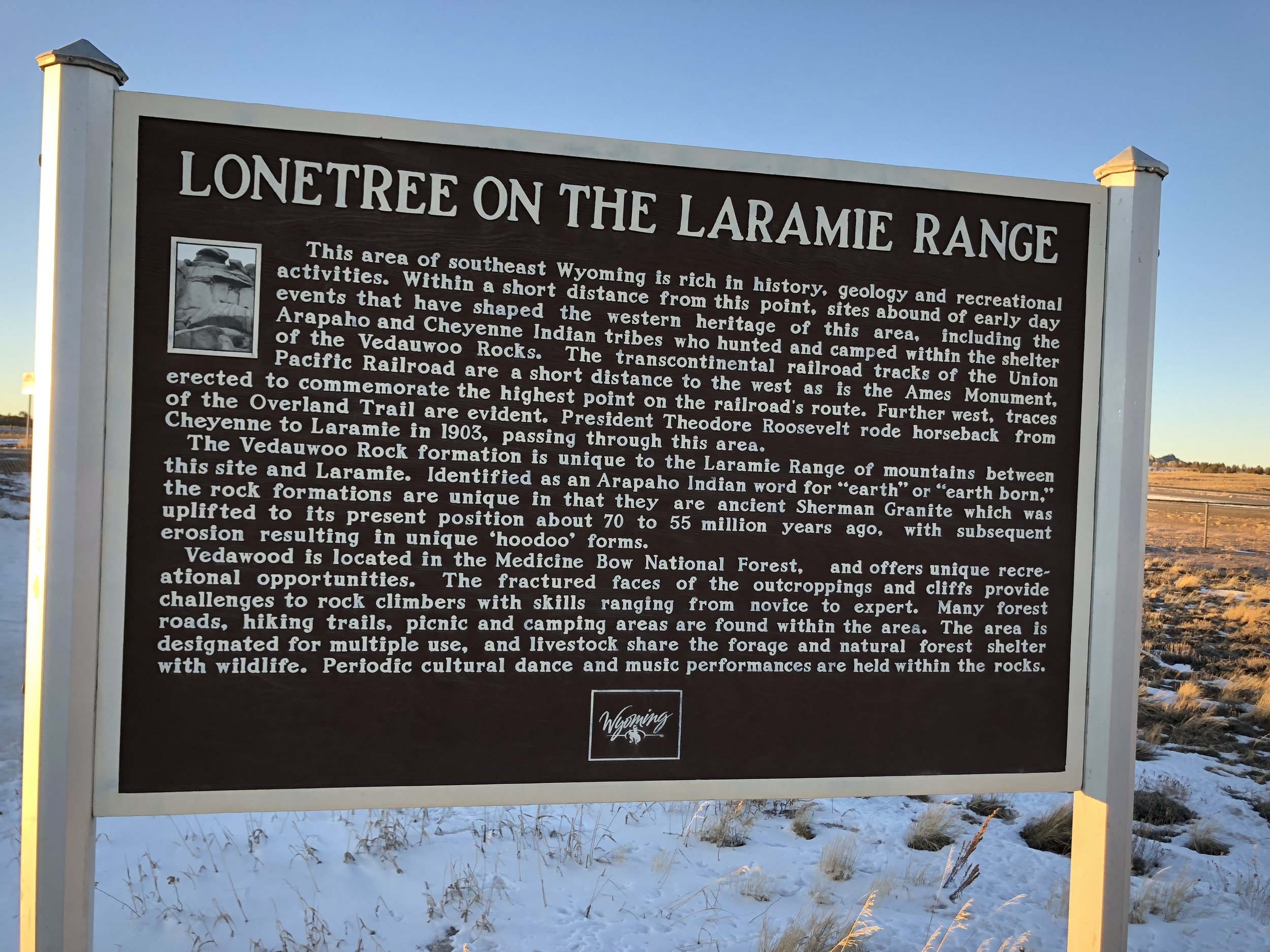 Sites while driving through Laramie, NE