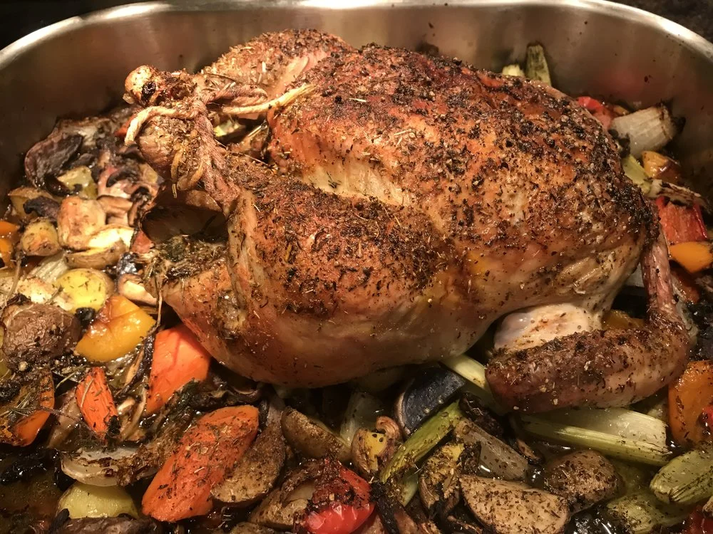 Savory Herb Roasted Chicken Recipe