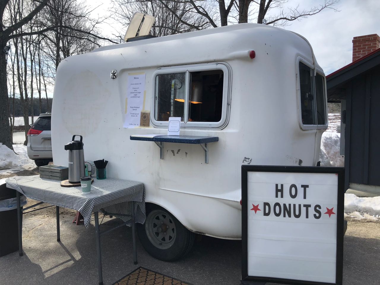 donut pop-up trailer. &nbsp;Best. Donut. Ever.