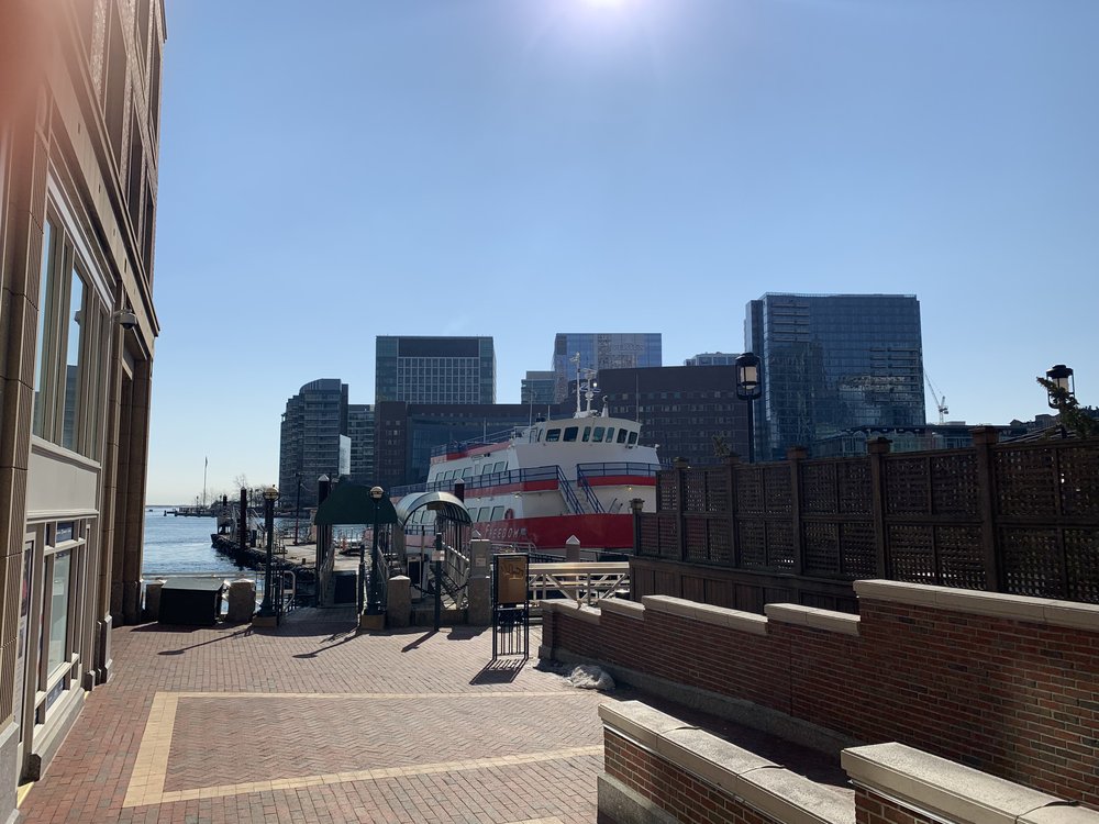 Boston Harborwalk from Fort Point Channel to the North End 