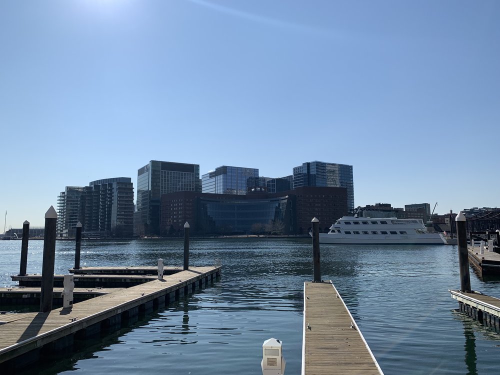 Boston Harborwalk from Fort Point Channel to the North End 