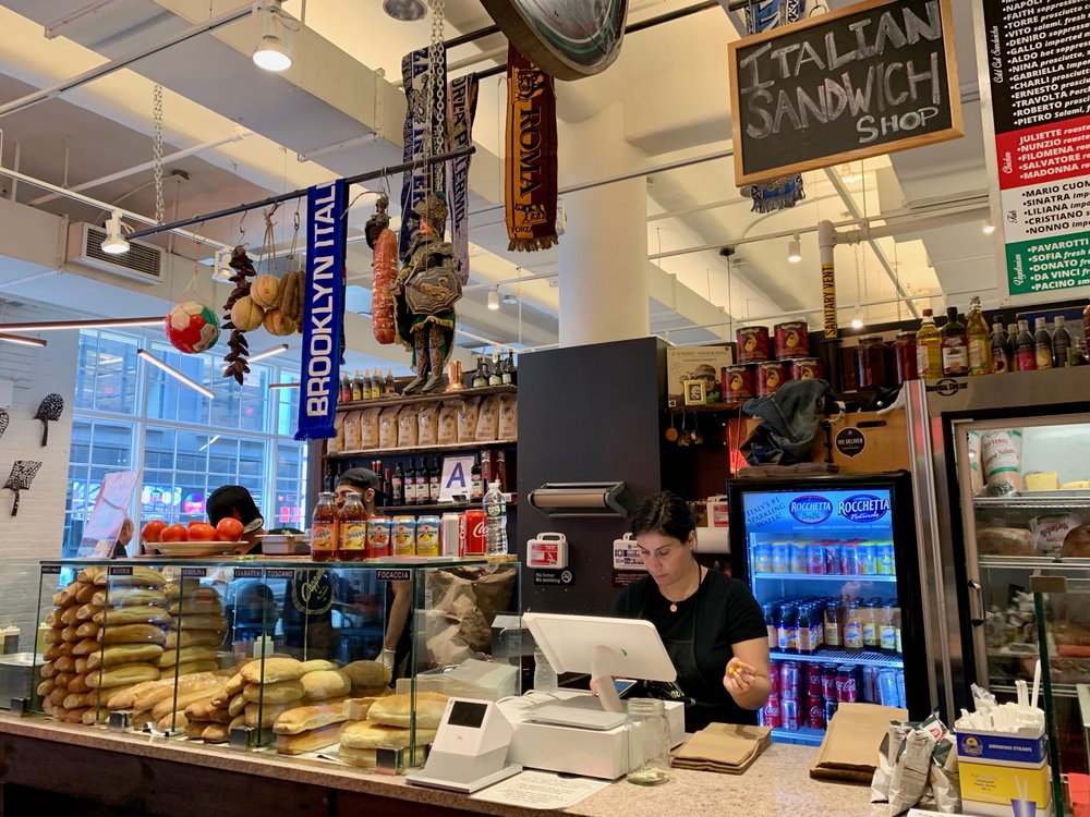 Chelsea Market - NYC Manhattan - Italian Sandwich Shop