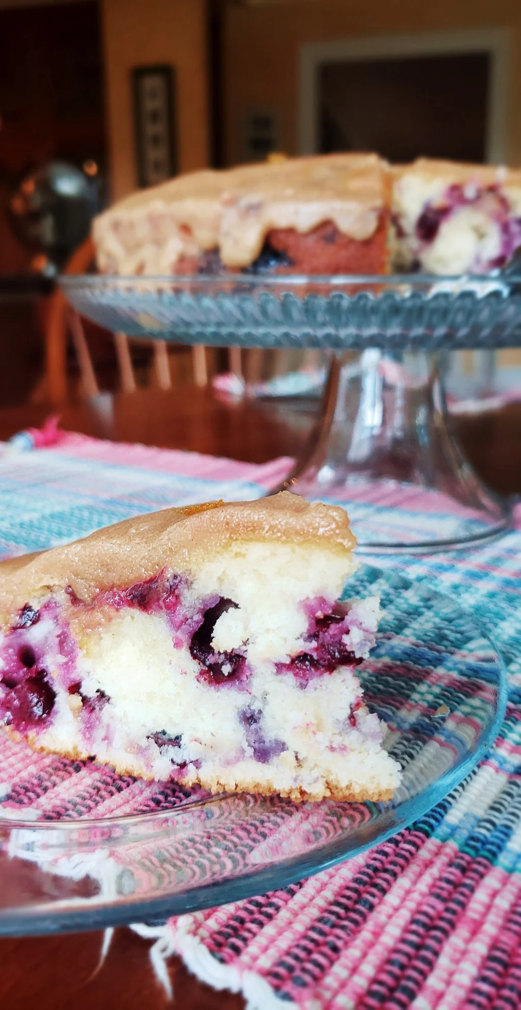 Grandmother S Blueberry Tea Cake Recipe Food Follow Ann