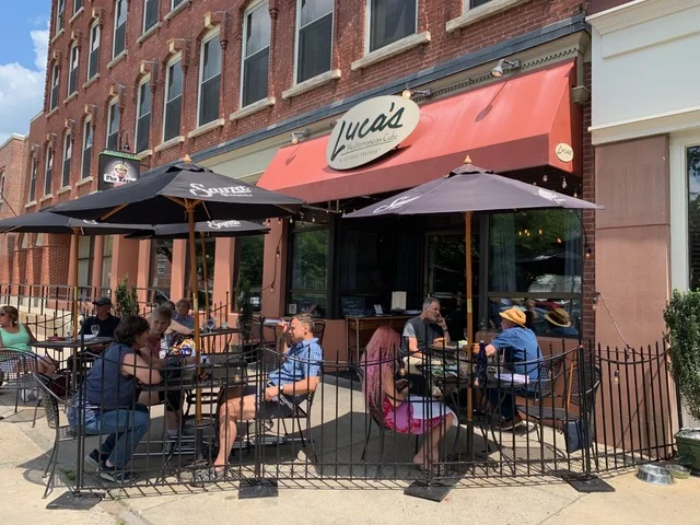 Lunch at Luca’s Mediterranean Cafe in Keene, NH