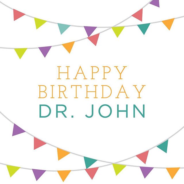 Wishing one of our very gifted healing handed Doctors a very Happy Birthday! We hope it is a day full of blessings, Dr. John 🎉