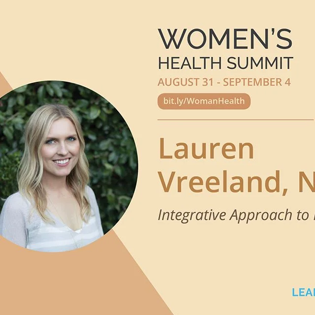 I am excited to join the faculty for the LearnSkin's online Women&rsquo;s Health Summit from August 31st - September 4th! The Women's Health Summit brings together leading medical experts with a focus on integrative approaches to women's health. It i