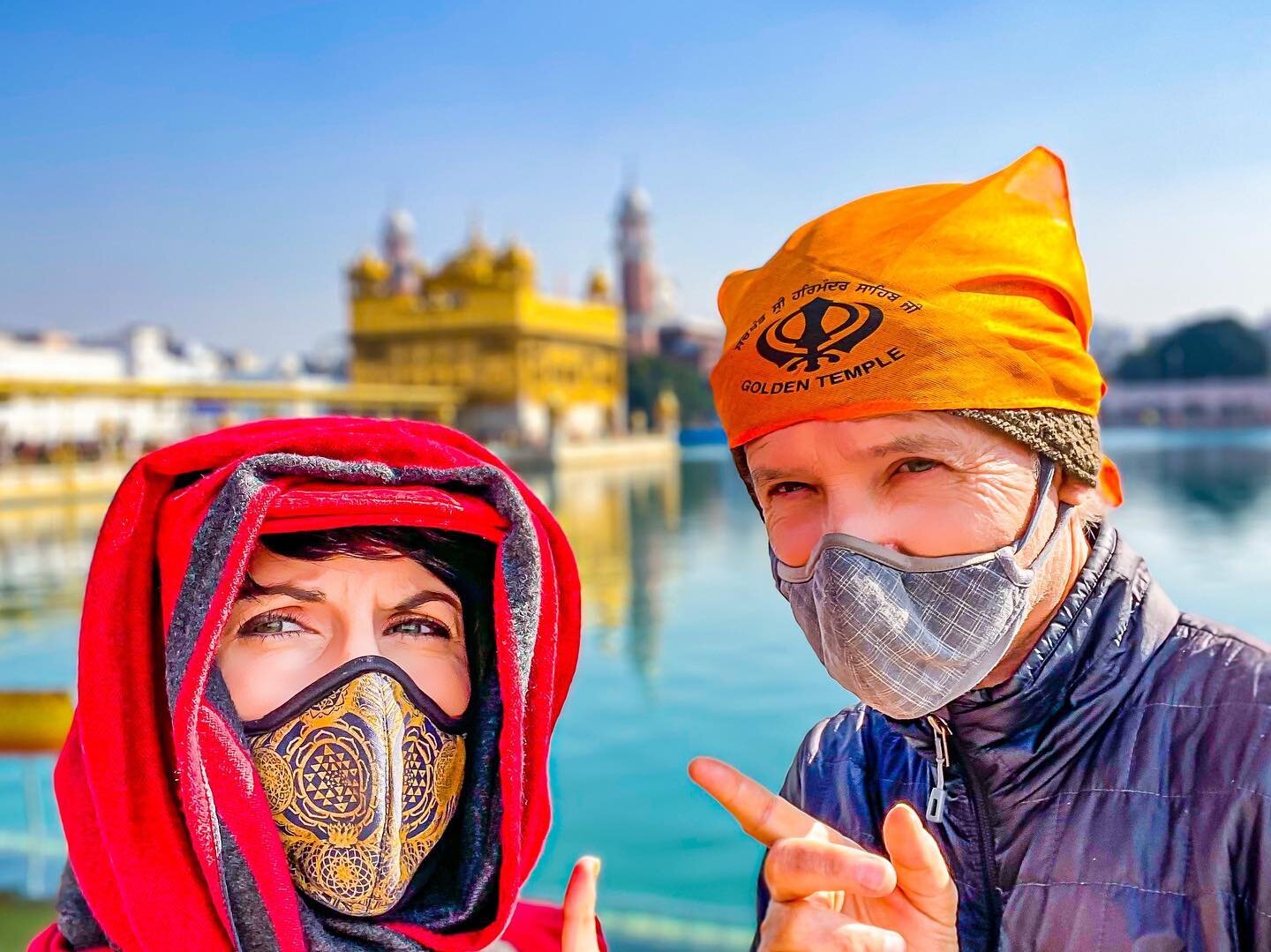 Golden Temple, Amritsar 🇮🇳 👳🏼&zwj;♂️👳🏻
&mdash; Sacred Home of the Sikh 
&mdash; Our Kundalini Practices inspired us to come here and soak in this Holy City. 
&mdash; India was absolutely unforgettable. 
&mdash; Photos of Amritsar coming soon. 
