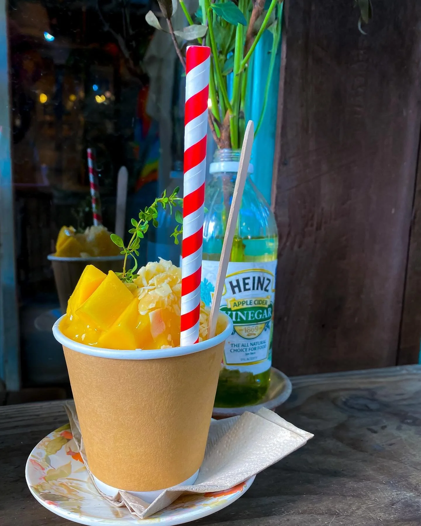 There&rsquo;s nothing quite as refreshing as a fresh mango shake. 🥭🥛❤️🙏☮️ @obchoei_original_homemade Chiang Mai