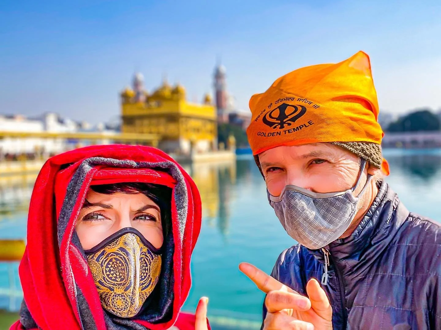 Golden Temple, Amritsar 🇮🇳 👳🏼&zwj;♂️👳🏻
&mdash; Sacred Home of the Sikh 
&mdash; Our Kundalini Practices inspired us to come here and soak in this Holy City. 
&mdash; India was absolutely unforgettable. 
&mdash; Photos of Amritsar coming soon. 
