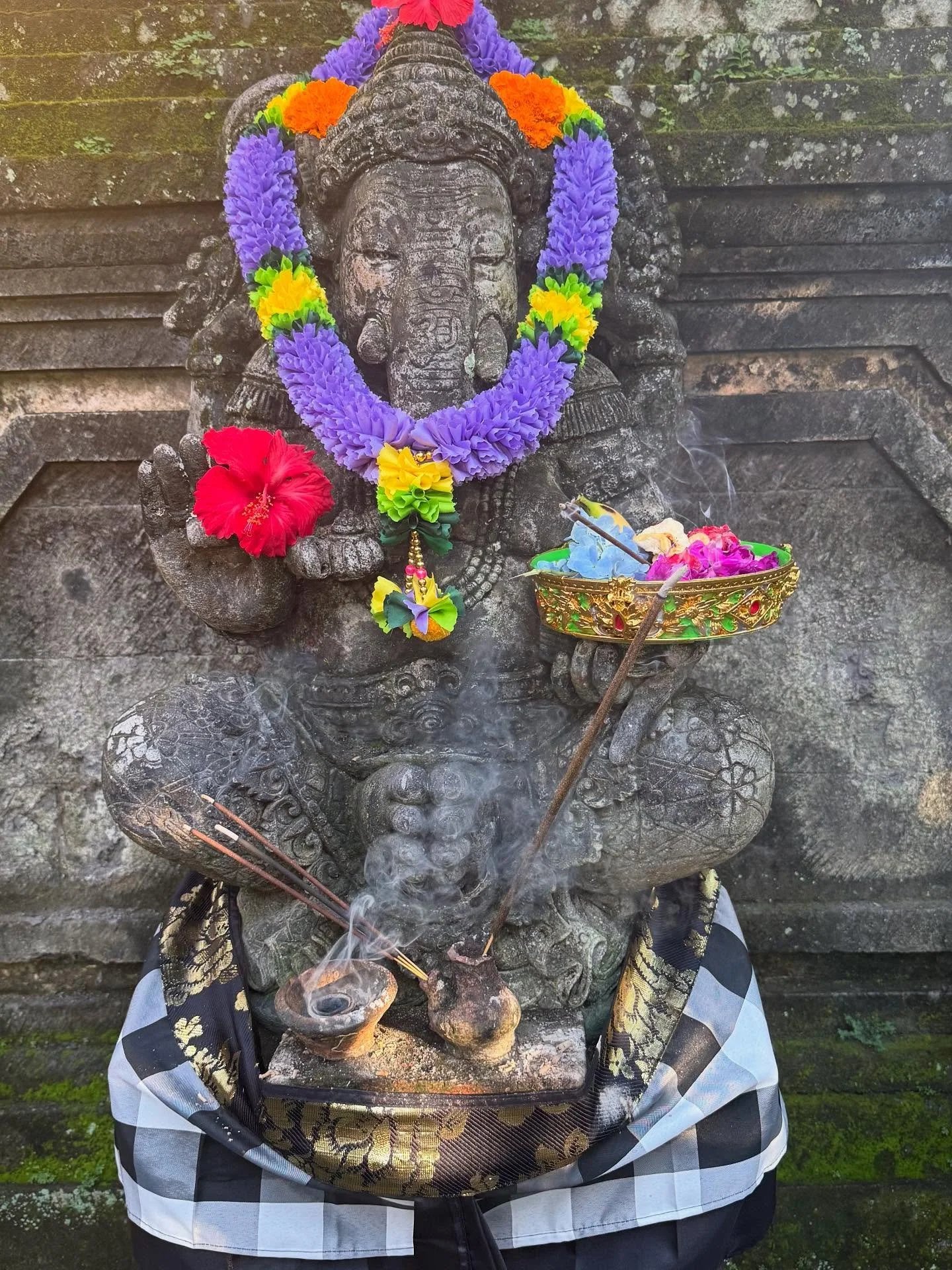 Bali Blessings 🙏❤️&zwj;🩹🙏 at our home.