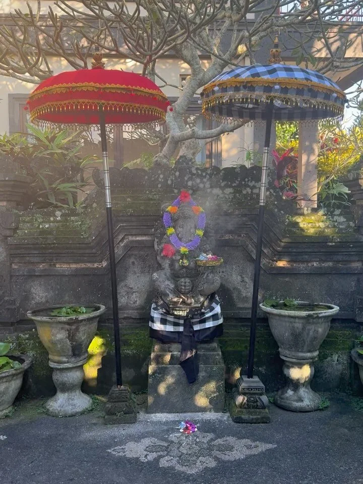 Bali Blessings 🙏❤️&zwj;🩹🙏 at our home.