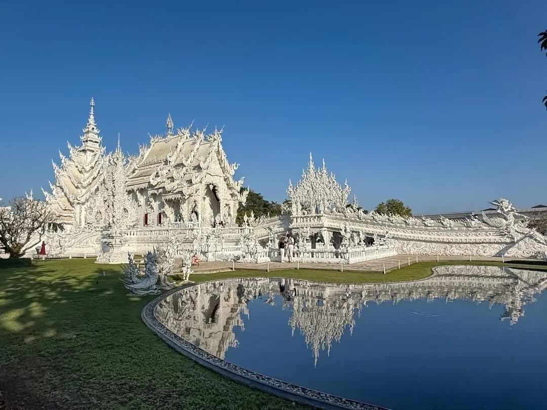 #thailand #chiangrai #whitetemplechiangrai #watrongkhuntemple