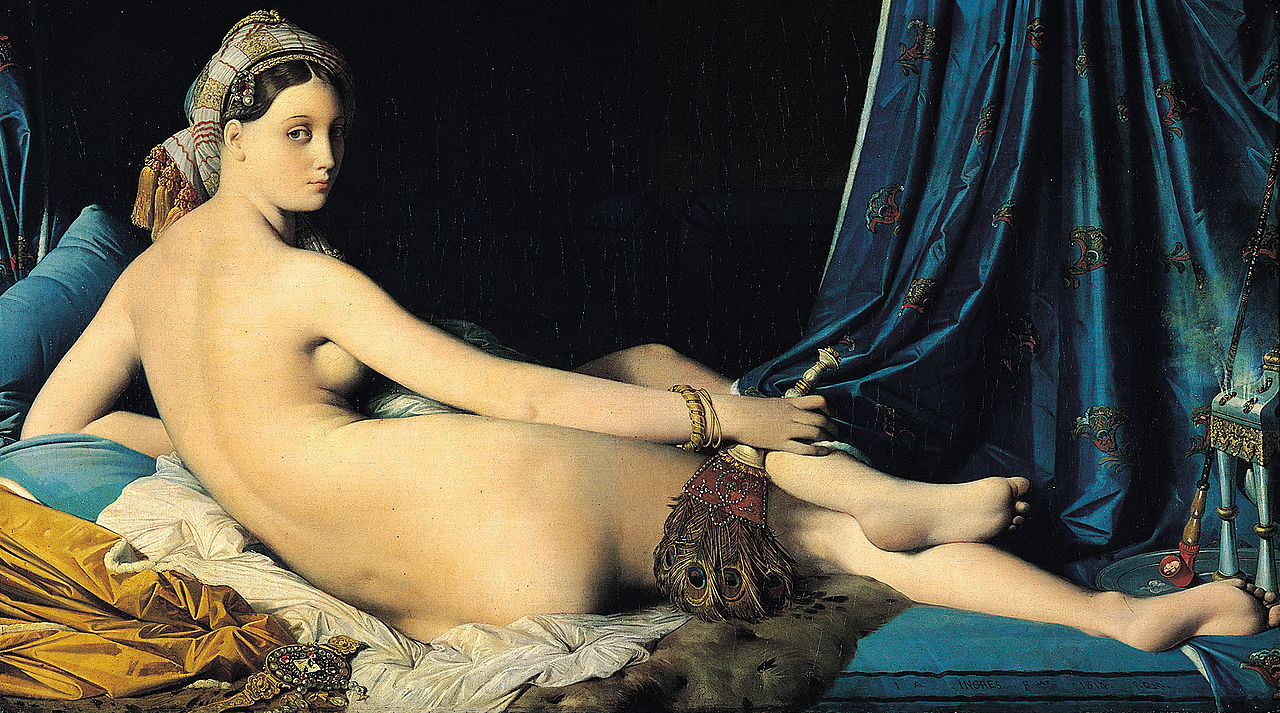 Grand Odalisque By Jean-Auguste-Dominique Ingres