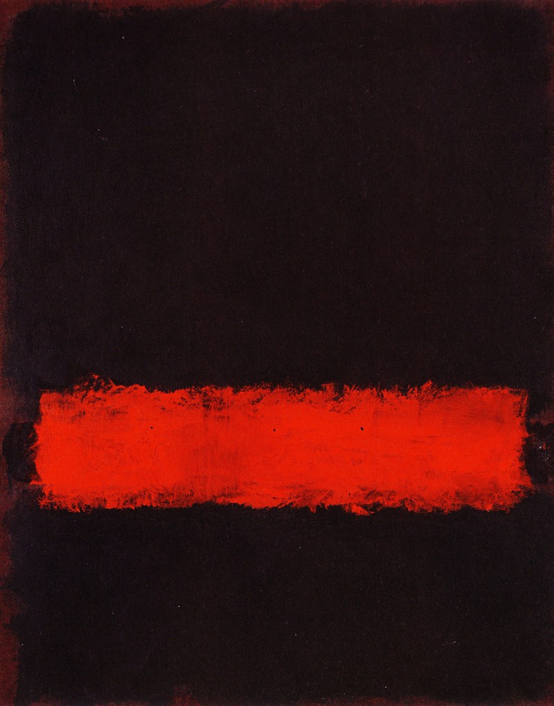 Red and Black By Mark Rothko 