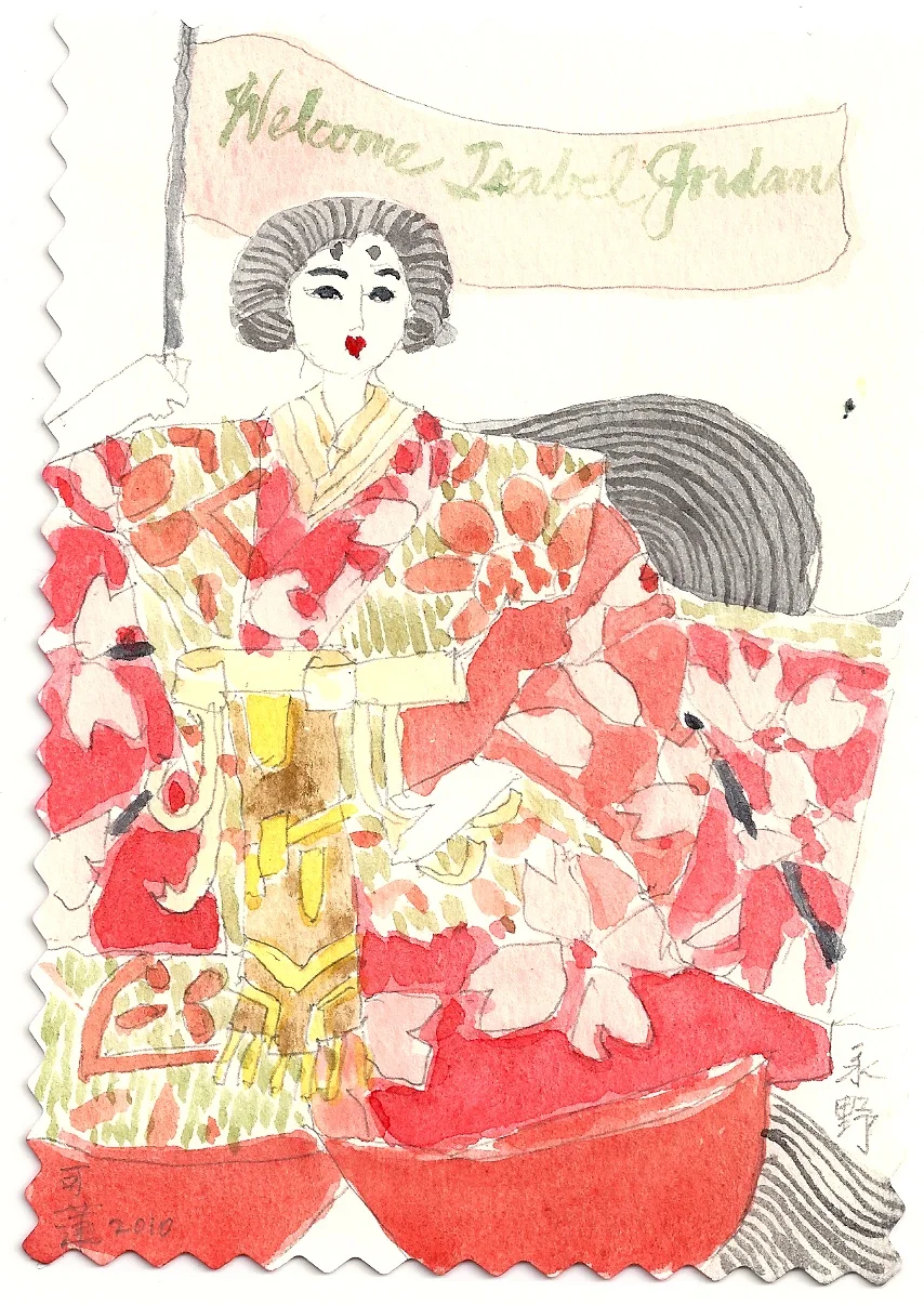 Postcard for Isabel