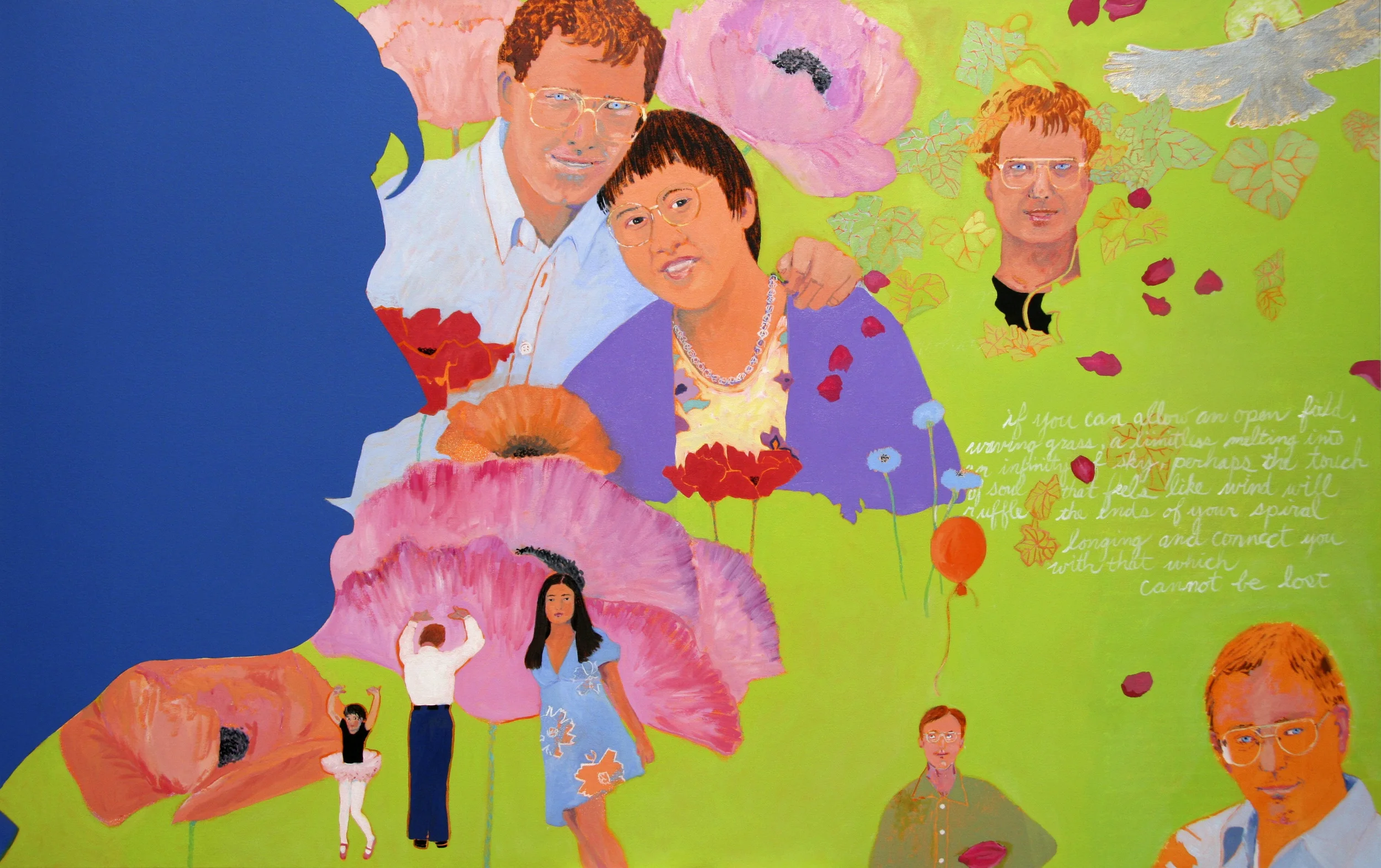 Brian: A Eulogy, oil on canvas, 42” x 66”