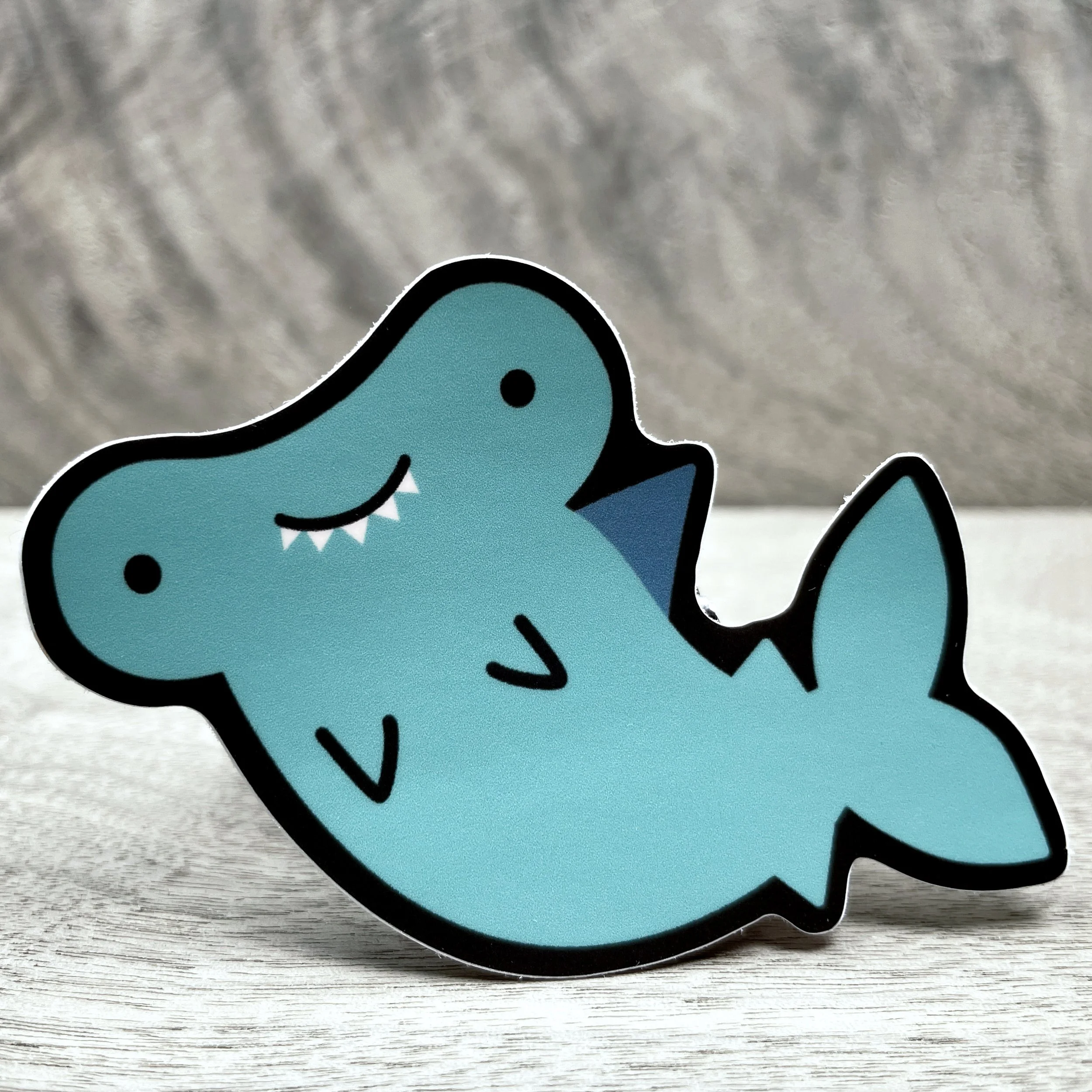 Hammerhead Shark Vinyl Sticker