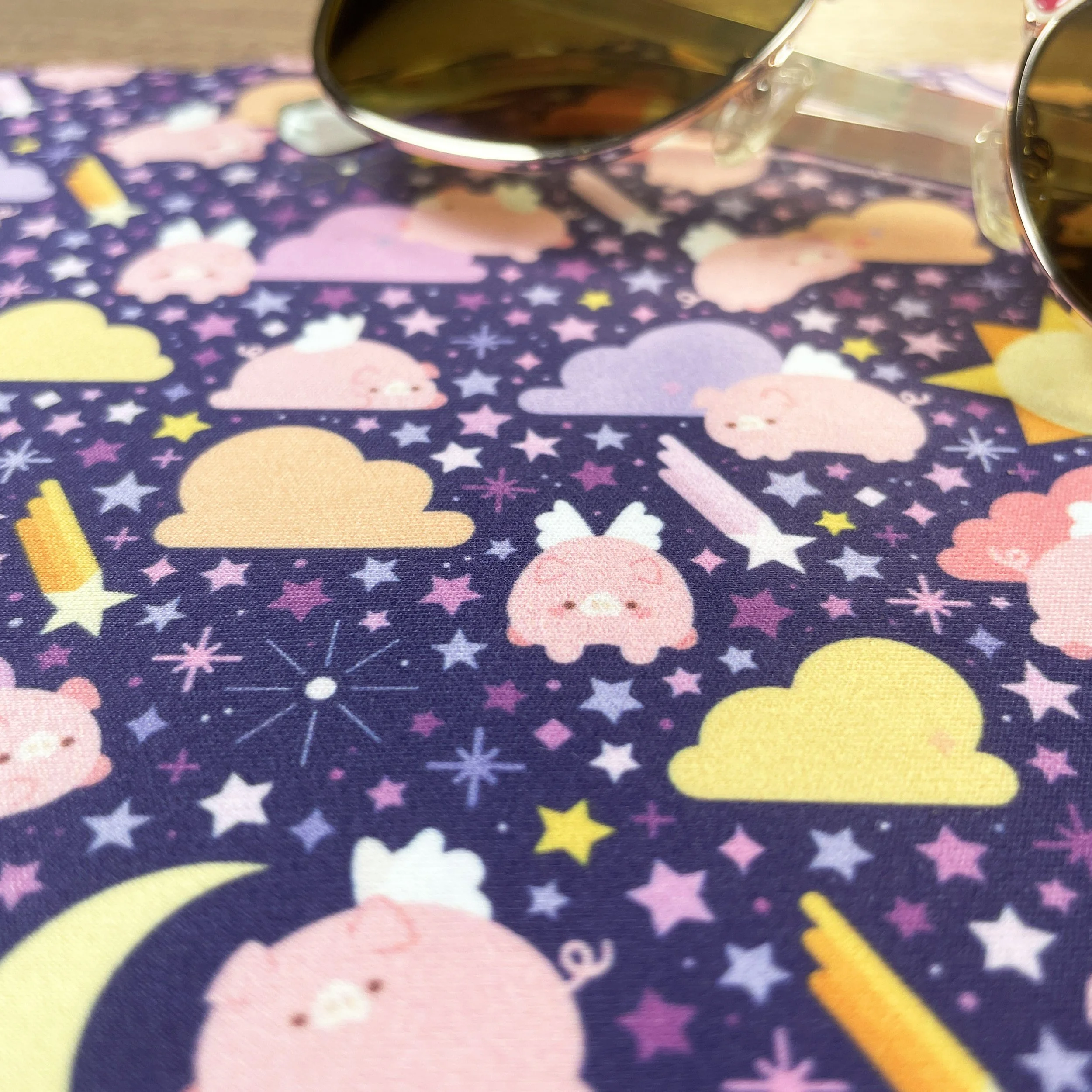 Flying Pigs Microfiber Cloth