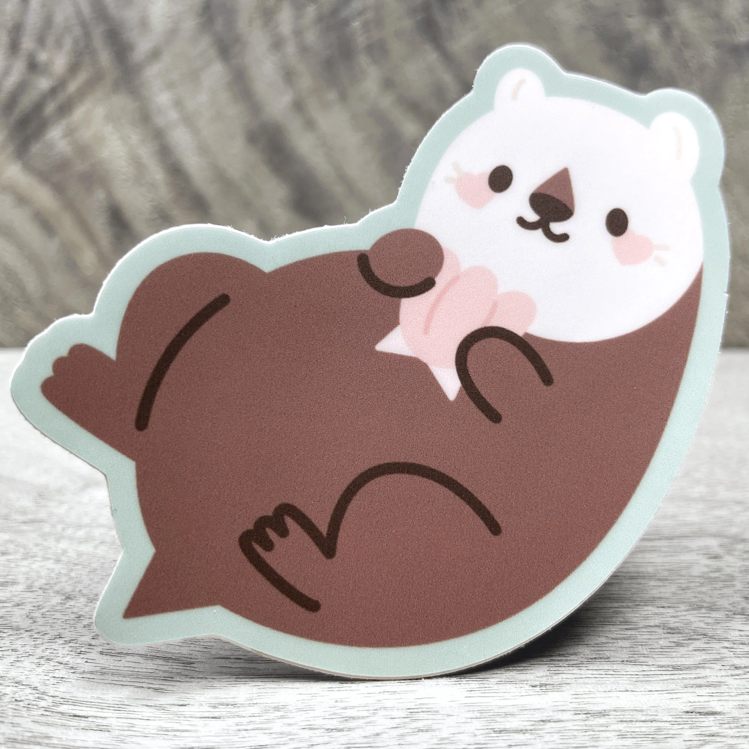 Otter Vinyl Sticker