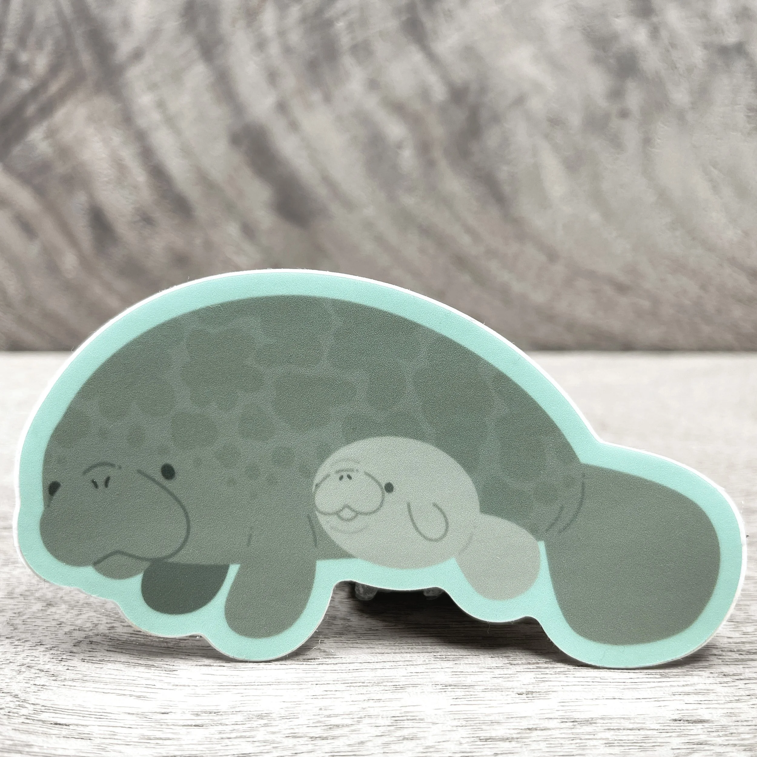 Manatee Vinyl Sticker