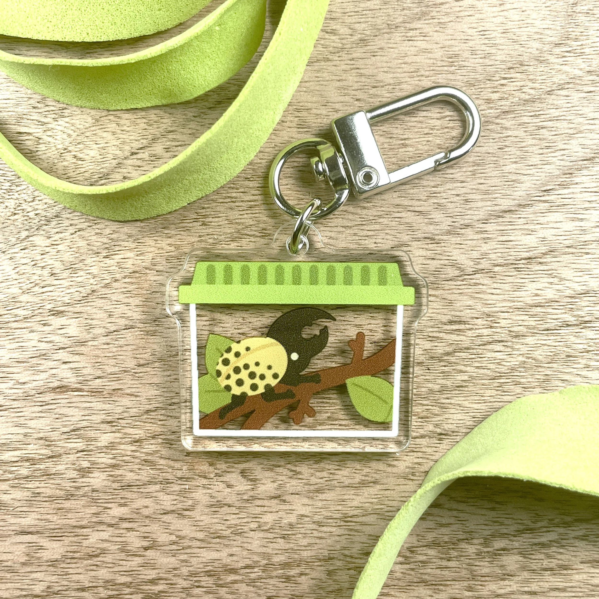 Eastern Beetle Acrylic Keychain