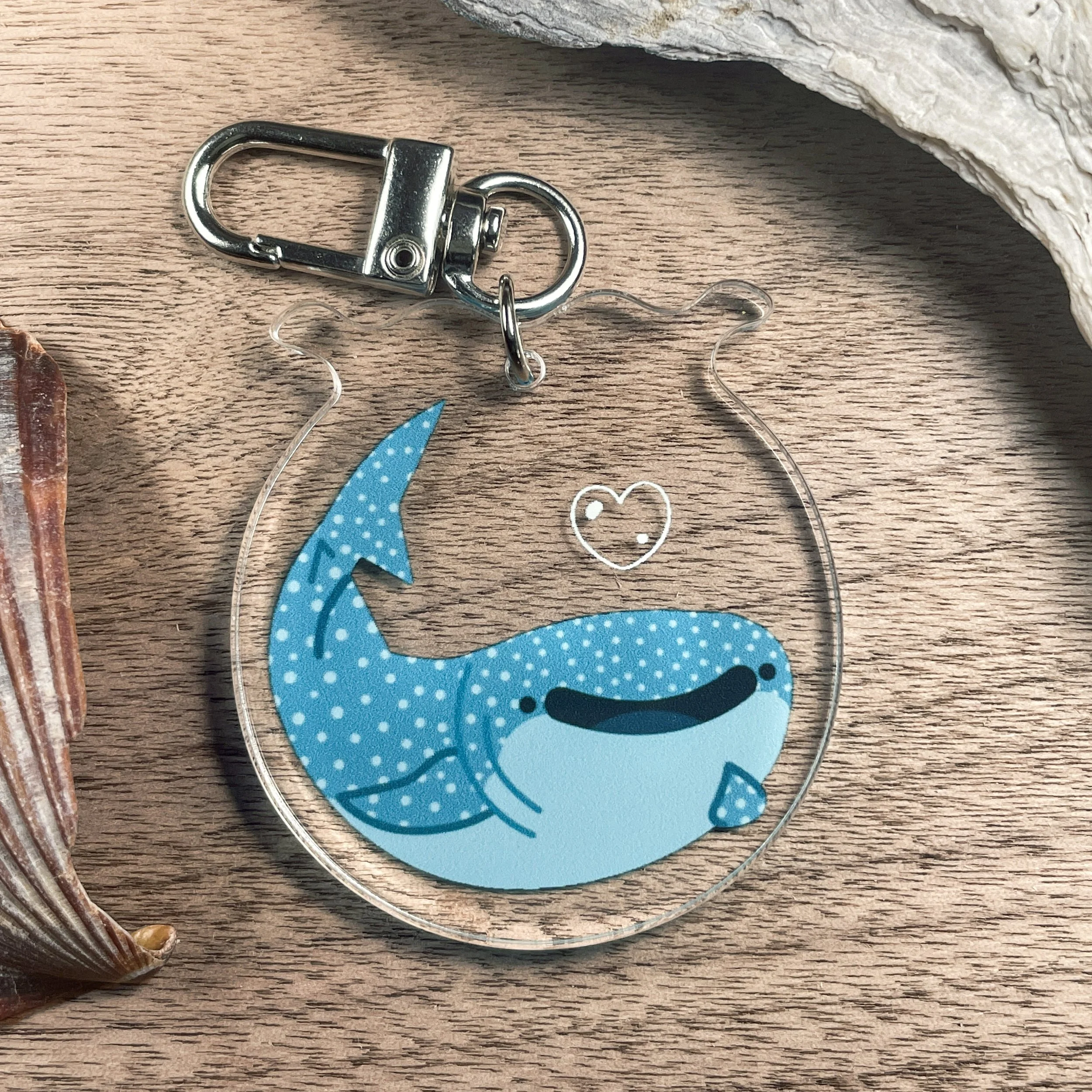 Whale Shark Acrylic Keychain