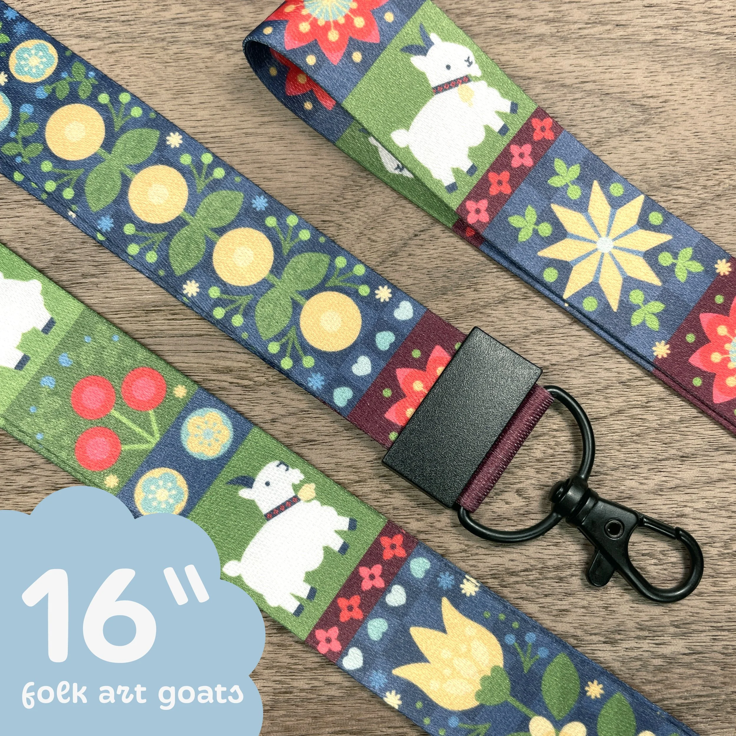 Mountain Goat Lanyard