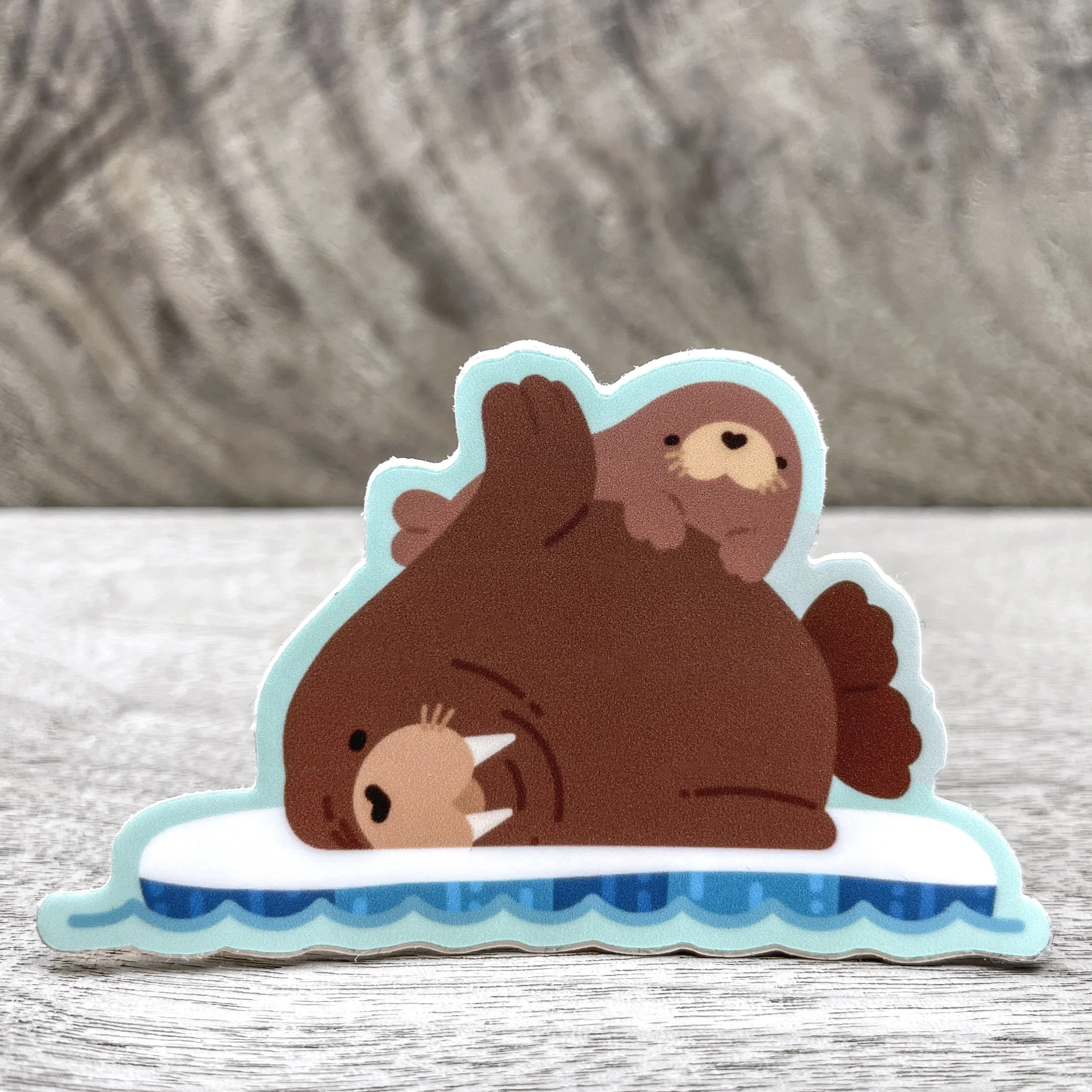 Walrus Vinyl Sticker