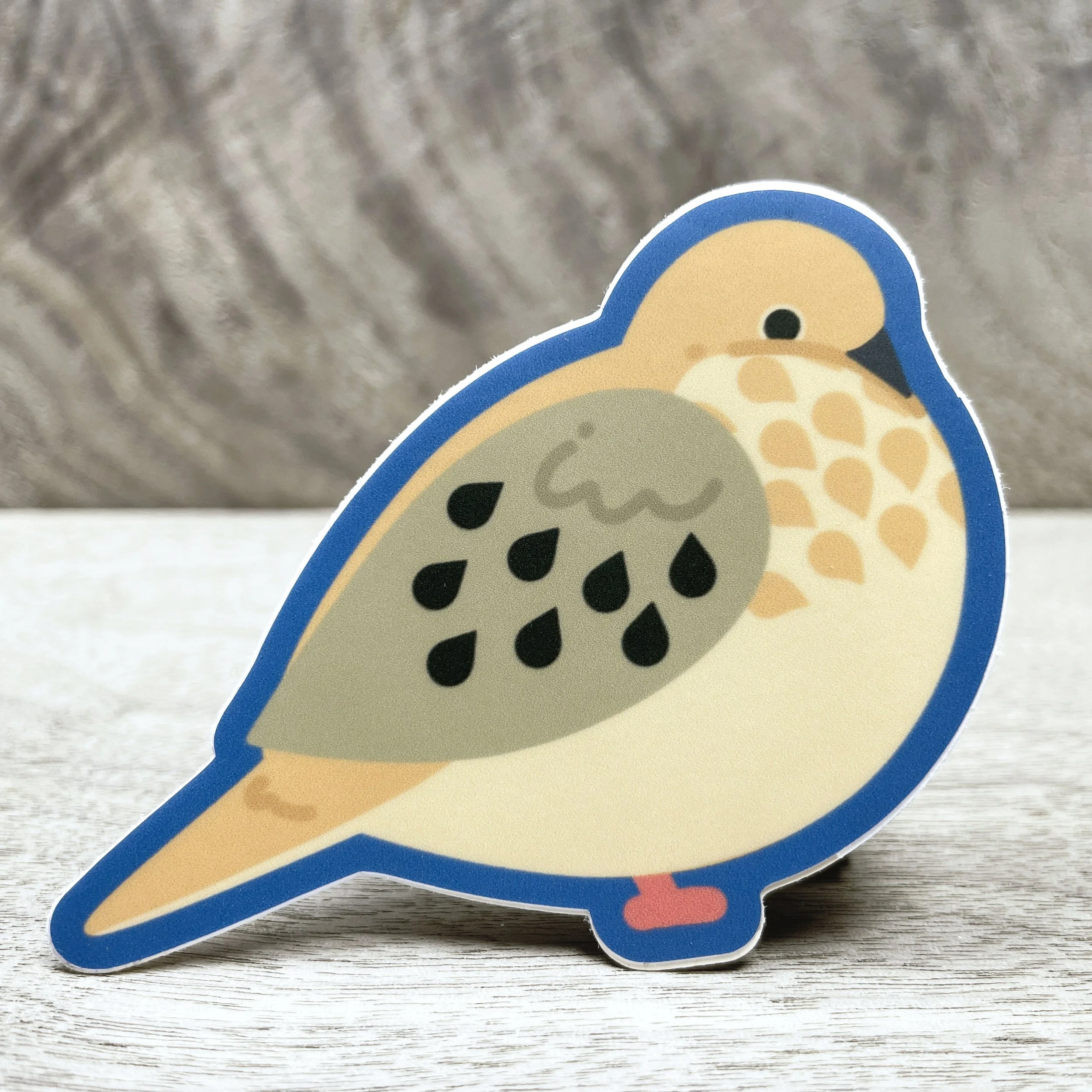Mourning Dove Vinyl Sticker