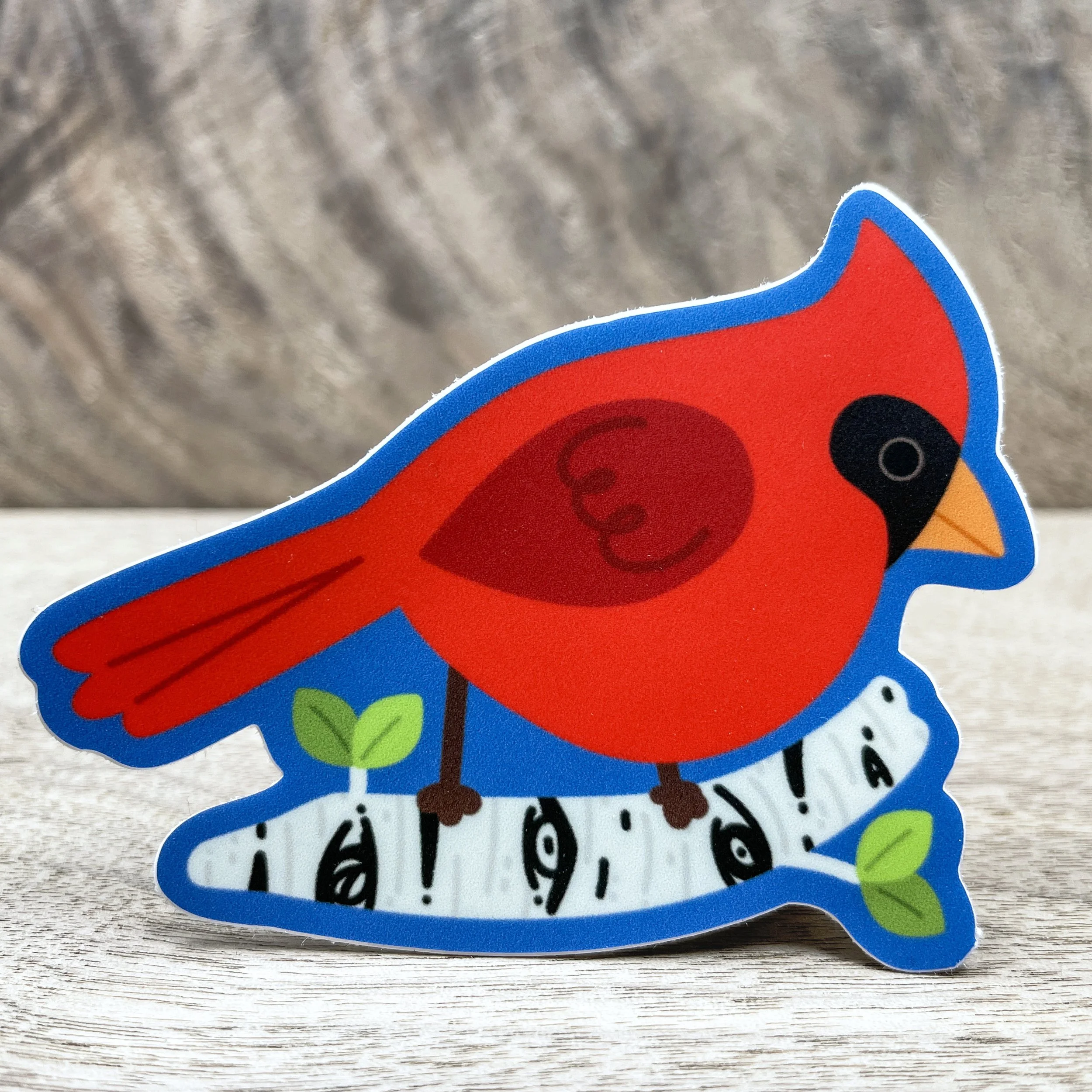 Cardinal Vinyl Sticker