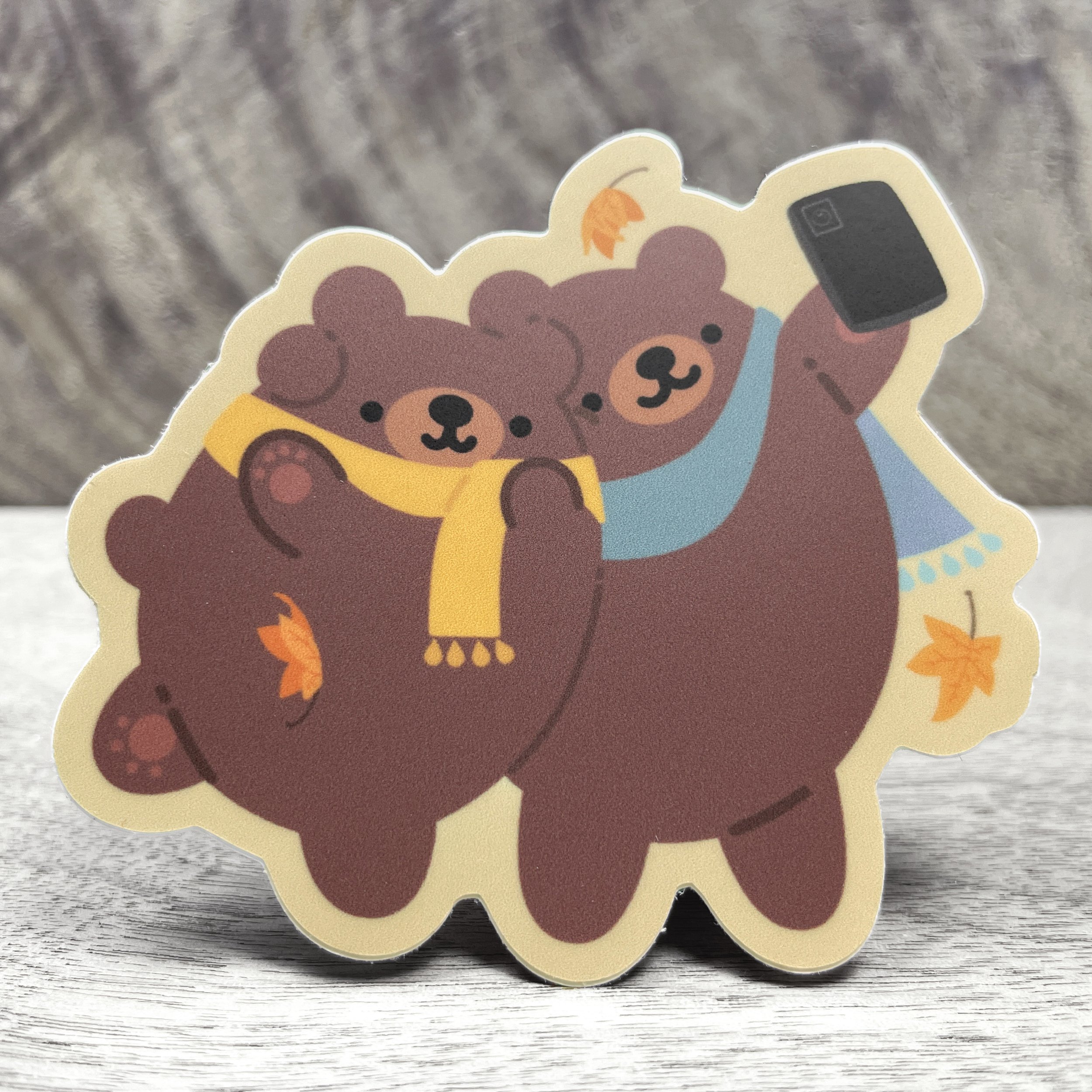 Fall Date Vinyl Sticker