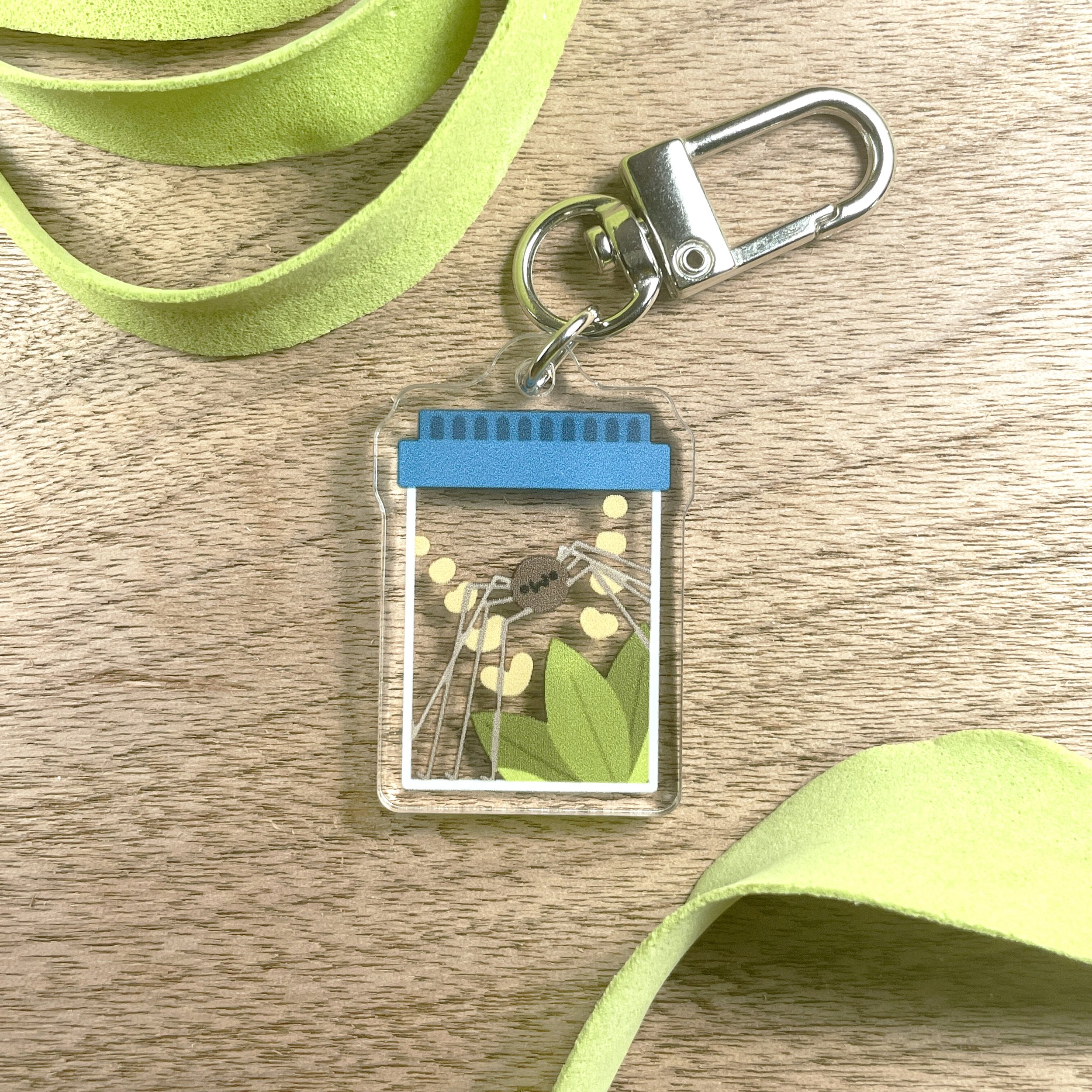 Harvestmen Spider Acrylic Keychain