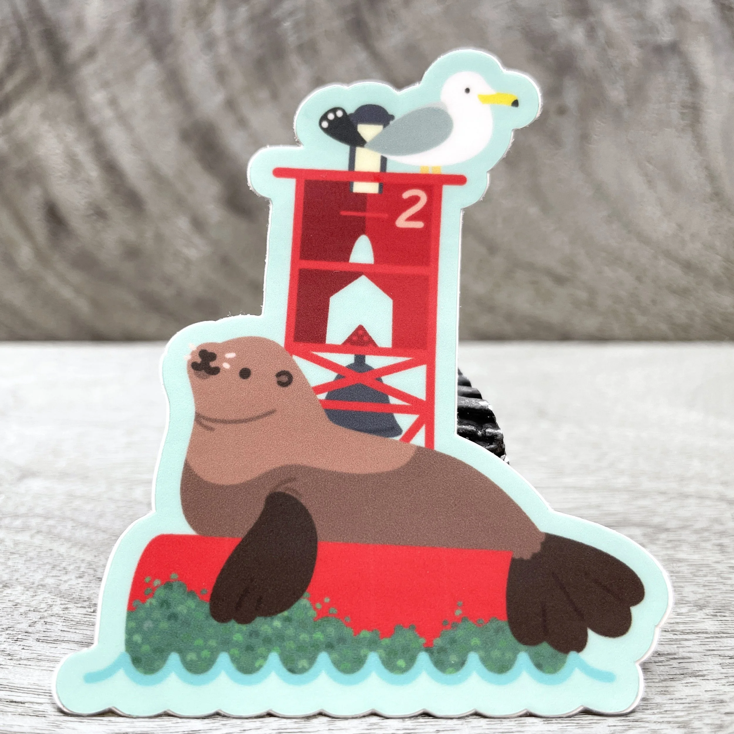 Sea Lion Vinyl Sticker