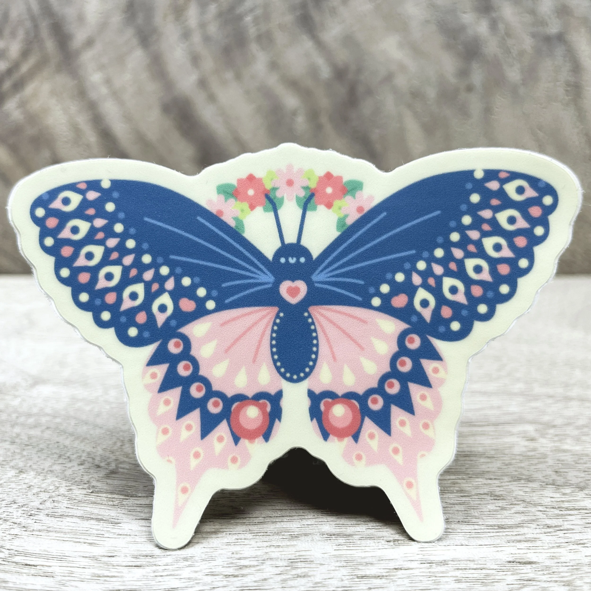 Butterfly Vinyl Sticker