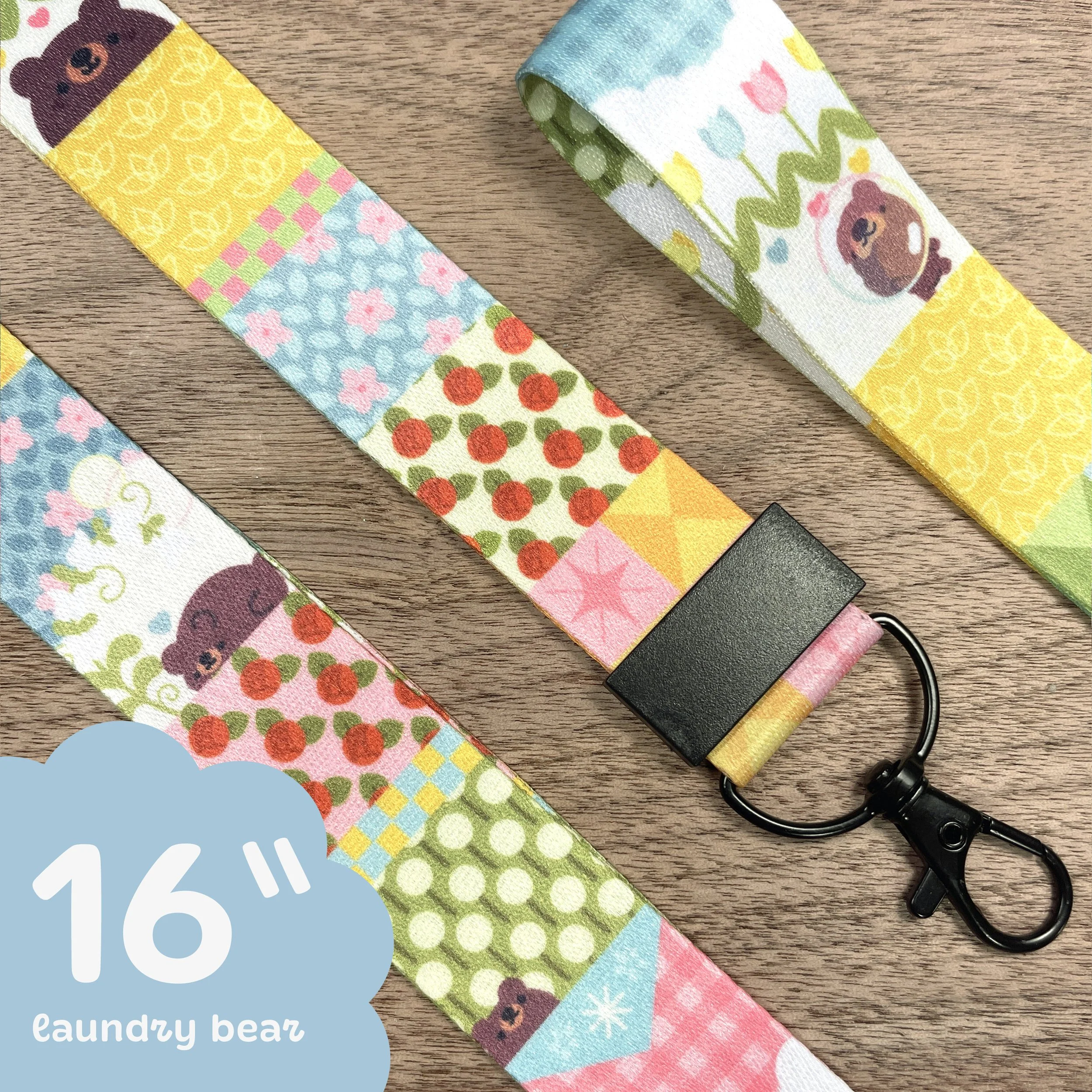 Laundry Bear Lanyard