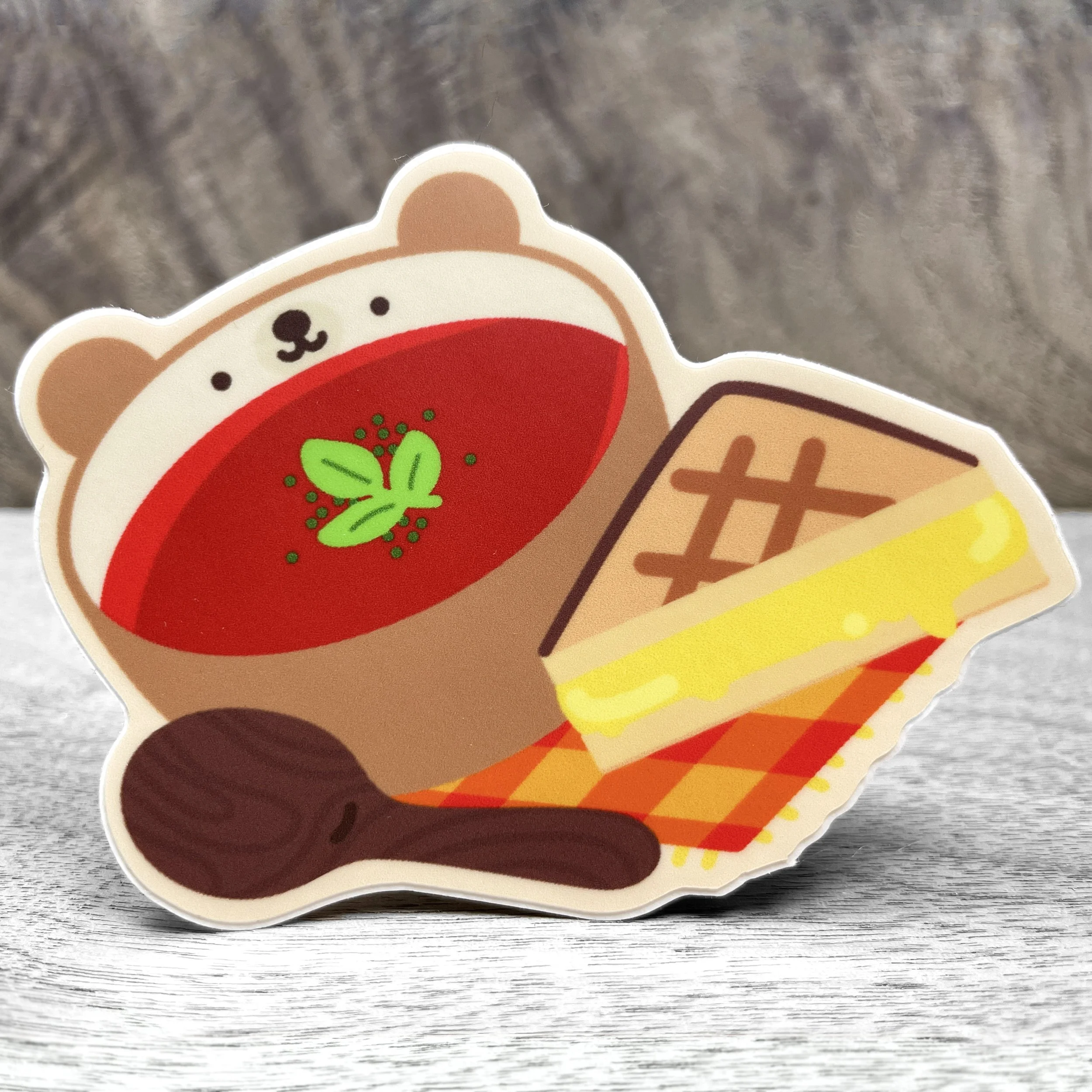 Grilled Cheese Vinyl Sticker