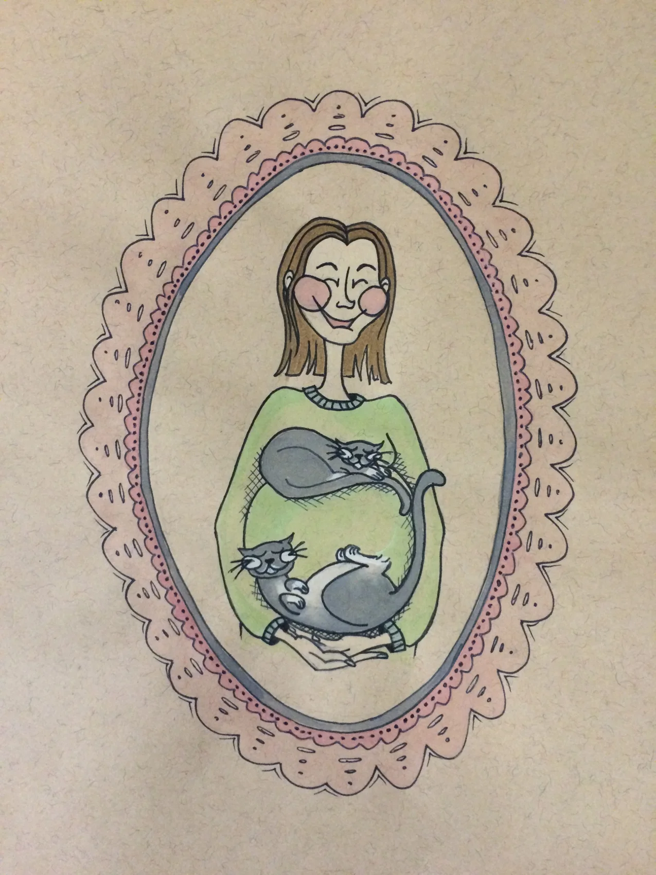 A Mother's Day gift. When childhood friends become first time moms.