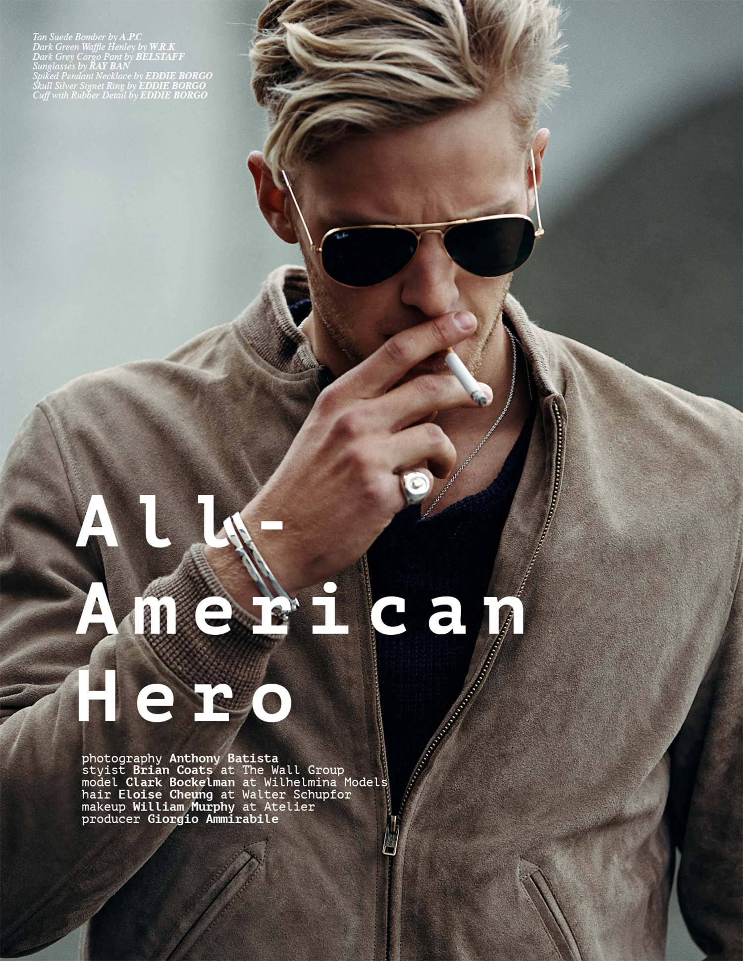 Model: Clark Bockelman Styled by Brian Coats