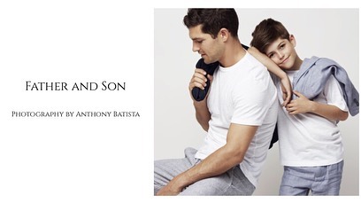 New work featuring @benjlee and his son.