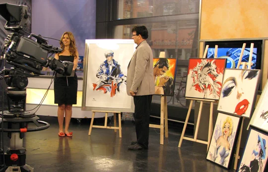 2008, Breakfast Television, Toronto, Rick Roberts, Artophile