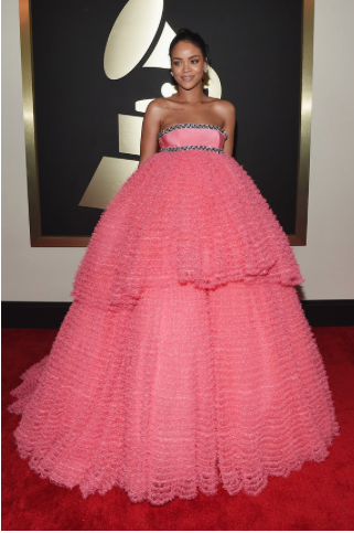 NO ONE else could pull this off. The only thing we wanted to see was the bow veil he showed with these cotton candy dresses for Fashion Week. We don't know if you are tall or just insanely well proportioned..and confident...but Bra...f'n...vo!