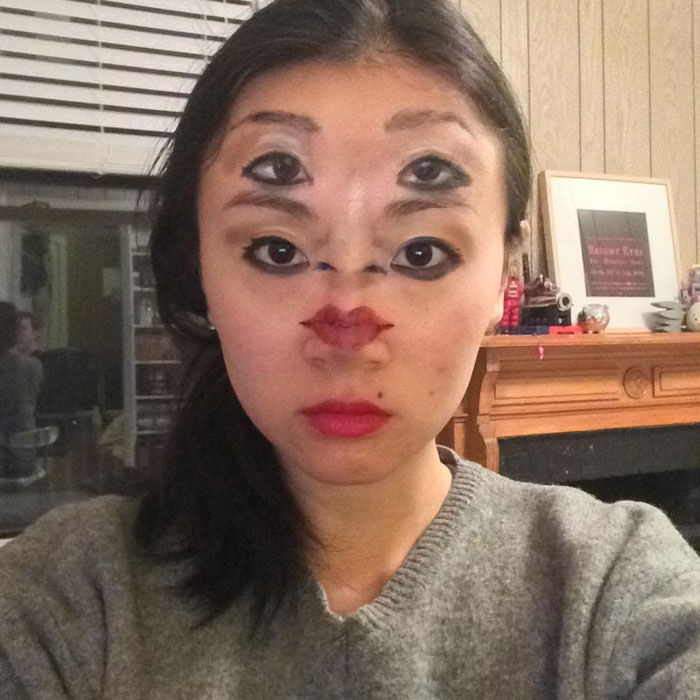 Whoa! Probably more than 10 minutes but easy and no costume needed. Image: Pinterest